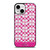 COACH NEW YORK LOGO PATTERN PINK EMBLEM iPhone 13 Mini Case Cover
