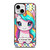 COACH NEW YORK LOGO PRETTY UNICORN iPhone 13 Mini Case Cover