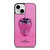 COACH NEW YORK LOGO SILVER STRAWBERRY ICON iPhone 13 Mini Case Cover