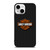 HARLEY DAVIDSON MOTORCYCLES LOGO CARBON iPhone 13 Mini Case Cover