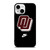 OKLAHOMA SOONERS UNIVERSITY FOOTBALL TEAM LOGO iPhone 13 Mini Case Cover