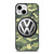 VOLKSWAGEN VW LOGO CAMO ICON iPhone 13 Mini Case Cover