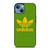 ADIDAS LOGO YELLOW GREEN iPhone 13 Case Cover
