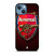 ARSENAL FC LOGO THE GUNNERS FOOTBALL CLUB iPhone 13 Case Cover