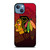 CHICAGO BLACKHAWKS HOCKEY TEAM LOGO EMBLEM iPhone 13 Case Cover CHICAGO BLACKHAWKS HOCKEY TEAM LOGO EMBLEM iPhone 13 Case Cover
