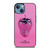 COACH NEW YORK LOGO SILVER STRAWBERRY ICON iPhone 13 Case Cover