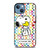 COACH NEW YORK LOGO SNOOPY THE PEANUTS iPhone 13 Case Cover