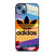 COLORFUL ICON ADIDAS LOGO iPhone 13 Case Cover