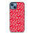MARIMEKO PATTERN RED POPPY FLOWER iPhone 13 Case Cover