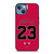 MICHAEL JORDAN 23 CHICAGO BULLS iPhone 13 Case Cover