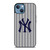 NEW YORK YANKEES BASEBALL LOGO TEAM ICON iPhone 13 Case Cover NEW YORK YANKEES BASEBALL LOGO TEAM ICON iPhone 13 Case Cover