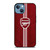 THE GUNNERS ARSENAL FC LOGO FOOTBALL CLUB iPhone 13 Case Cover