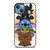 TOOTHLESS STITCH BABY YODA CUTE CARTOON iPhone 13 Case Cover
