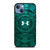 UNDER ARMOUR LOGO LIQUID GREEN iPhone 13 Case Cover UNDER ARMOUR LOGO LIQUID GREEN iPhone 13 Case Cover