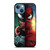 VENOM V SPIDERMAN FACE SUPERHERO MARVEL COMICS iPhone 13 Case Cover