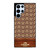 COACH NEW YORK LOGO BROWN LEATHER Samsung Galaxy S22 Ultra Case Cover