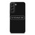 COACH NEW YORK LOGO BLACK Samsung Galaxy S22 Plus Case Cover