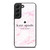 KATE SPADE NEW YORK LOGO PINK MARBLES Samsung Galaxy S22 Plus Case Cover