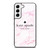 KATE SPADE NEW YORK LOGO PINK MARBLES Samsung Galaxy S22 Case Cover