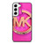 MICHAEL KORS MK LOGO PINK GOLD EMBLEM Samsung Galaxy S22 Case Cover