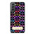 COACH NEW YORK COLORFULL BLACK PATTERN EMBLEM Samsung Galaxy S21 Plus Case Cover