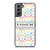 COACH NEW YORK LOGO AMERICAN LEGACY COLORFUL PATTERN Samsung Galaxy S21 Plus Case Cover