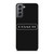 COACH NEW YORK LOGO BLACK Samsung Galaxy S21 Plus Case Cover