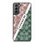 COACH NEW YORK LOGO PINK GREEN PATTERN ICON Samsung Galaxy S21 Plus Case Cover