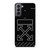 OFF WHITE LOGO TIME DATE CARBON Samsung Galaxy S21 Plus Case Cover