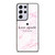 KATE SPADE NEW YORK LOGO PINK MARBLES Samsung Galaxy S21 Ultra Case Cover