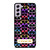 COACH NEW YORK COLORFULL BLACK PATTERN EMBLEM Samsung Galaxy S21 FE Case Cover