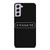COACH NEW YORK LOGO BLACK Samsung Galaxy S21 FE Case Cover