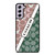 COACH NEW YORK LOGO PINK GREEN PATTERN ICON Samsung Galaxy S21 FE Case Cover
