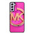 MICHAEL KORS MK LOGO PINK GOLD EMBLEM Samsung Galaxy S21 FE Case Cover