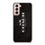 COACH NEW YORK LOGO ON BLACK FABRIC Samsung Galaxy S21 Case Cover