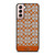 COACH NEW YORK LOGO PATTERN ORANGE EMBLEM Samsung Galaxy S21 Case Cover