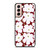 MARIMEKO HERITAGE WHITE RED FLOWER Samsung Galaxy S21 Case Cover