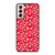 MARIMEKO PATTERN RED POPPY FLOWER Samsung Galaxy S21 Case Cover