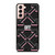 OFF WHITE LOGO BLACK PINK Samsung Galaxy S21 Case Cover
