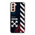 OFF WHITE LOGO MARBLE NIKE Samsung Galaxy S21 Case Cover