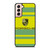 PORSCHE CAR LOGO YELLOW GREEN ICON Samsung Galaxy S21 Case Cover