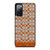 COACH NEW YORK LOGO PATTERN ORANGE EMBLEM Samsung Galaxy S20 FE Case Cover