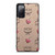 MCM LOVE CHERRIES BROWN LEATHER Samsung Galaxy S20 FE Case Cover