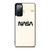 NASA LOGO WHITEI CON Samsung Galaxy S20 FE Case Cover