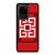 GIVENCHY PARIS ART LOGO RED Samsung Galaxy S20 Ultra Case Cover
