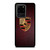 PORSCHE CAR LOGO ON RED LEATHER Samsung Galaxy S20 Ultra Case Cover