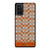 COACH NEW YORK LOGO PATTERN ORANGE EMBLEM Samsung Galaxy Note 20 Case Cover