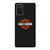 HARLEY DAVIDSON MOTORCYCLES LOGO CARBON Samsung Galaxy Note 20 Case Cover