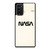 NASA LOGO WHITEI CON Samsung Galaxy Note 20 Case Cover