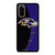 BALTIMORE RAVENS LOGO FOOTBALL NFL ICON Samsung Galaxy S20 Case Cover
